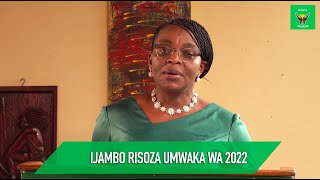 IJAMBO RISOZA UMWAKA WA 2022 Mme Victoire INGABIRE UMUHOZA [upl. by Aneekas]