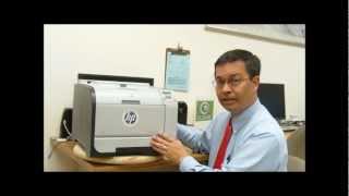 HP Color Laser Jet CP2025 Printer Overview [upl. by Anitnuahs]