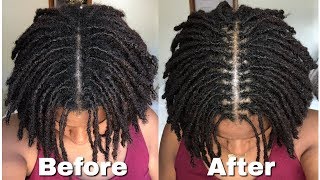 How to Interlock Locs  VERY Detailed Tutorial [upl. by Bellanca136]