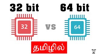 32 Bit vs 64 Bit Processors  Explained in Tamil [upl. by Quin]