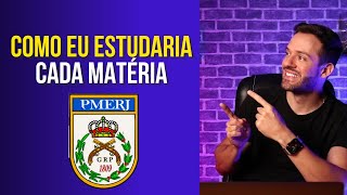 Concurso PMERJ Como eu estudaria cada matéria do edital da PMRJ [upl. by Adnertal]