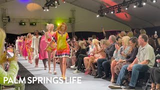 Trina Turk Fashion Week El Paseo 2022  PALM SPRINGS LIFE [upl. by Nirrat286]