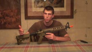 Elite Force M4 CQB Airsoft Gun Review [upl. by Goeger]