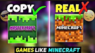 TOP 5 BEST COPY GAMES LIKE MINECRAFT 121 JAVA EDITION 🤩  BEST MINECRAFT COPYS FOR ANDROID 🔥 [upl. by Haropizt528]