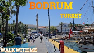 BODRUM  TURKISH RIVIERA  4K Walking tour bodrum bodrumturkey türkiye [upl. by Aileen932]