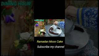 How to Make Moon Shaped Cake  Ramadan Cake Dining Hourshorts [upl. by Subir]