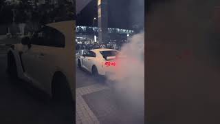 GTR Tyre burning [upl. by Reffineg]