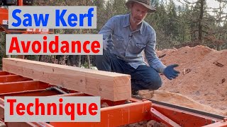 Dealing With Blade Kerf Milling Lumber w Woodmizer LT15 Sawmill [upl. by Ludwog94]