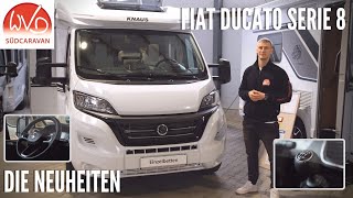 DER NEUE FIAT DUCATO SERIE 8  DUCATO FACELIFT MODELLJAHR 2022 [upl. by Ecnahc]