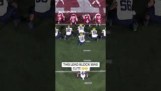 Max Bredeson is a real fullback 😤😤  Cover 3 College Football Shorts [upl. by Jemy450]