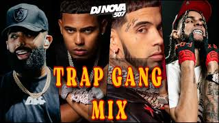 TRAP LATINO GANG MIX 2023 VOL3 🥷  DJ NOVA  ANUEL ELADIO CARRIÓN MYKE TOWERS YOVNG CHIMI [upl. by Sterrett]