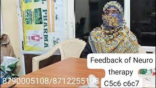 feedback of Neuro therapyC5c6 c6c7By AH Pharma httpswwwfacebookcomsharep15HpnrmSt2 [upl. by Egiarc]