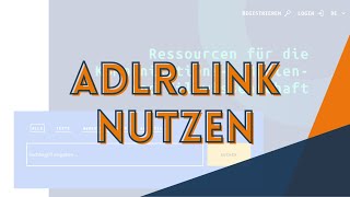 Howto Fachinformationsdienst adlrlink nutzen  Universitätsbibliothek Leipzig [upl. by Teriann]