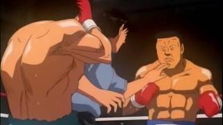 Ippo vs Fujiwara Yoshio [upl. by Ynatil205]