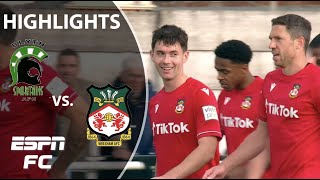 Blyth Spartans vs Wrexham Ryan Reynolds amp Rob McElhenney’s must play replay 🍿  FA Cup Highlights [upl. by Iadahs]