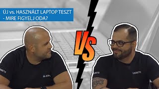 Új vs használt laptop teszt  mire figyelj oda 2020ban is [upl. by Valerye]