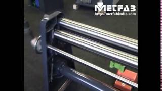 Sheet Roll Bending Machine Initial Pinch [upl. by Mckale]