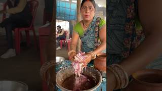 Tarkulha Devi Gorakhpur Ki Special Handi Mutton Recipe😱😱 mutton muttoncurry streetfood shorts [upl. by Weitzman]