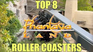 The Top 8 Roller Coasters at PHANTASIALAND [upl. by Shipley]