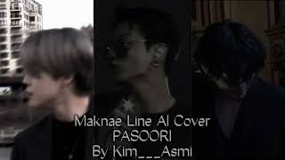 Maknae line AI cover of the song PASOORI [upl. by Wayland19]