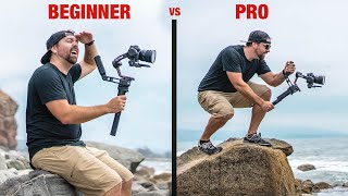 Beginner VS PRO Gimbal Moves [upl. by Riedel]