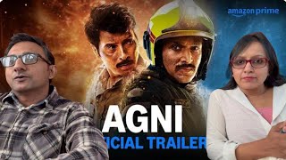 Agni Official Trailer Reaction  Pratik Gandhi  Divyenndu  Prime Video India [upl. by Carisa]