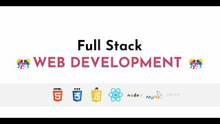 FULL STACK WEB DEVELOPMENTHTMLCSSJAVASCRIPT [upl. by Gujral966]