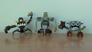 LEGO MIXELS SERIE 5 Klinkers Tribe Gox Jinky Kamzo Klinkers Max [upl. by Severen]