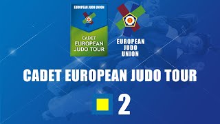 DAY 1  Tatami 2  Cadet European Cup Gyor 2022 [upl. by Nale956]