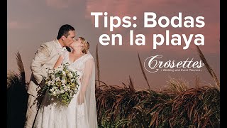 Tips Bodas en la playa [upl. by Hobard]