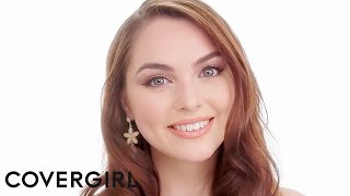 Makeup Tutorial Prom Makeup Look with Jackie Wyers  COVERGIRL [upl. by Nayd595]