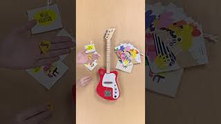 Unboxing Loog Mini Electric Guitar 🎸 The Perfect Starter Guitar for Kids and Toddlers [upl. by Ynar]