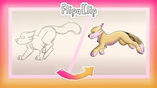 How I animate a run cycle on Flipaclip  1k Subscriber Special [upl. by Nongim]