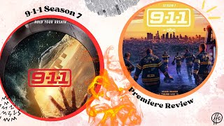 911 Season 7 ABC PREMIERE RecapReview [upl. by Zeuqram898]