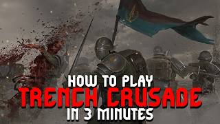 How To Play TRENCH CRUSADE Medieval WW1 Body horror [upl. by Jobey]