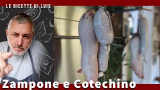 zampone e cotechino natalizio fatti da un norcino [upl. by Airebma]