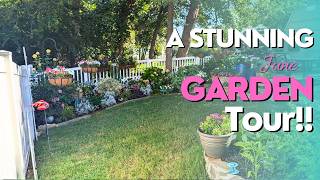 A STUNNING Garden Tour in June A Super Smart Garden PLUS Lots of Tips northtexasgarden [upl. by Nathanial]