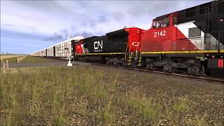 Trainz A New Era  CNIC Railfanning [upl. by Ynolem786]