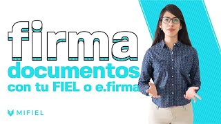 Tutorial Cómo firmar electrónicamente con la efirma firma electrónica avanzada  2020 [upl. by Leora607]