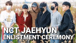 재현 군입대식 NCT 멤버들 울고 있는 모습 포착  NCT Jaehyun Military Enlistment Ceremony with NCT FULL FANCAM 241104 [upl. by Kciredec]