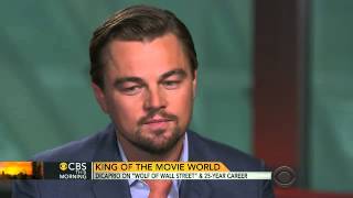 Leonardo DiCaprio on quotWolf of Wall Streetquot and 25year career [upl. by Rimidalg]