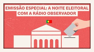 Legislativas 2024 a noite eleitoral numa emissão especial da Rádio Observador [upl. by Aicile]