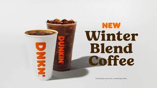 New Winter Blend Coffee from Dunkin’ [upl. by Blackmun]