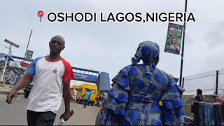 Inside Lagos Most Dangerous Neighborhoods  OSHODI WALK THRU [upl. by Alleacim997]