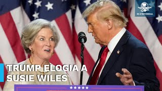 Trump nombra a Susie Wiles como jefa de gabinete [upl. by Elraet]