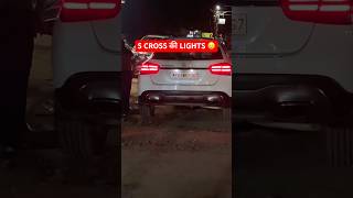 mercedes में s cross जैसी लाइट्स 🥲🫠  maruti s cross having same light as GLA [upl. by Klarika]