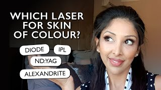 BEST WORST LASERS for Brown Dark SOC DOCTOR V  laser hair removal review  DR V POC [upl. by Niobe331]