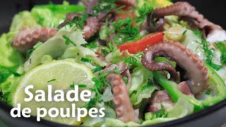 Salade de poulpe  سلطة قرنيط [upl. by Auhsaj]