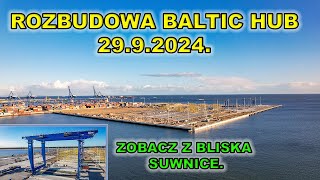 Rozbudowa terminala kontenerowego w Gdańsku  299Zobacz z bliska suwnice [upl. by As]