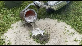 Florida Aluminum Anthill Casting 13 [upl. by Ahsekyt458]